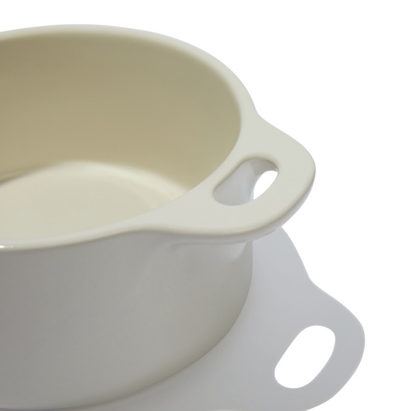 NIB Brocc Your Body Mini Round Ceramic Cocotte Set of 2 - Picture 8 of 8